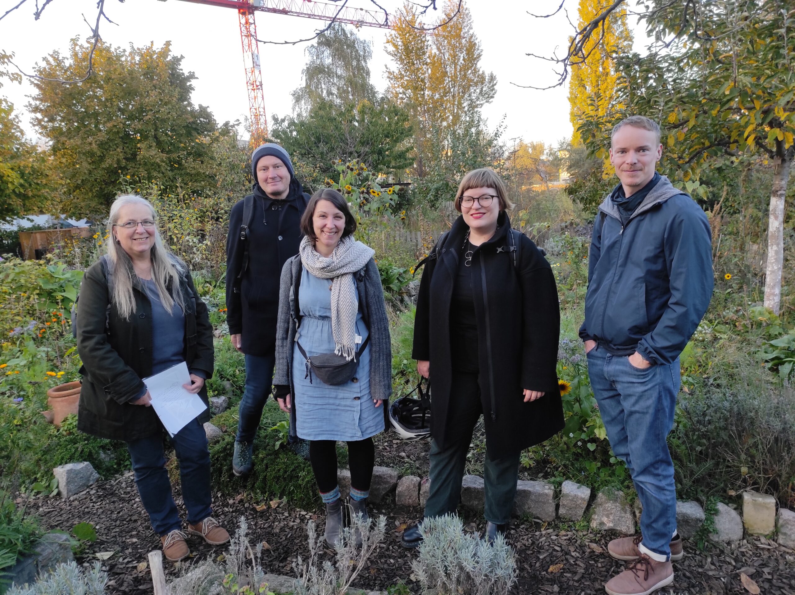 Ortstermin mit Annika Gerold