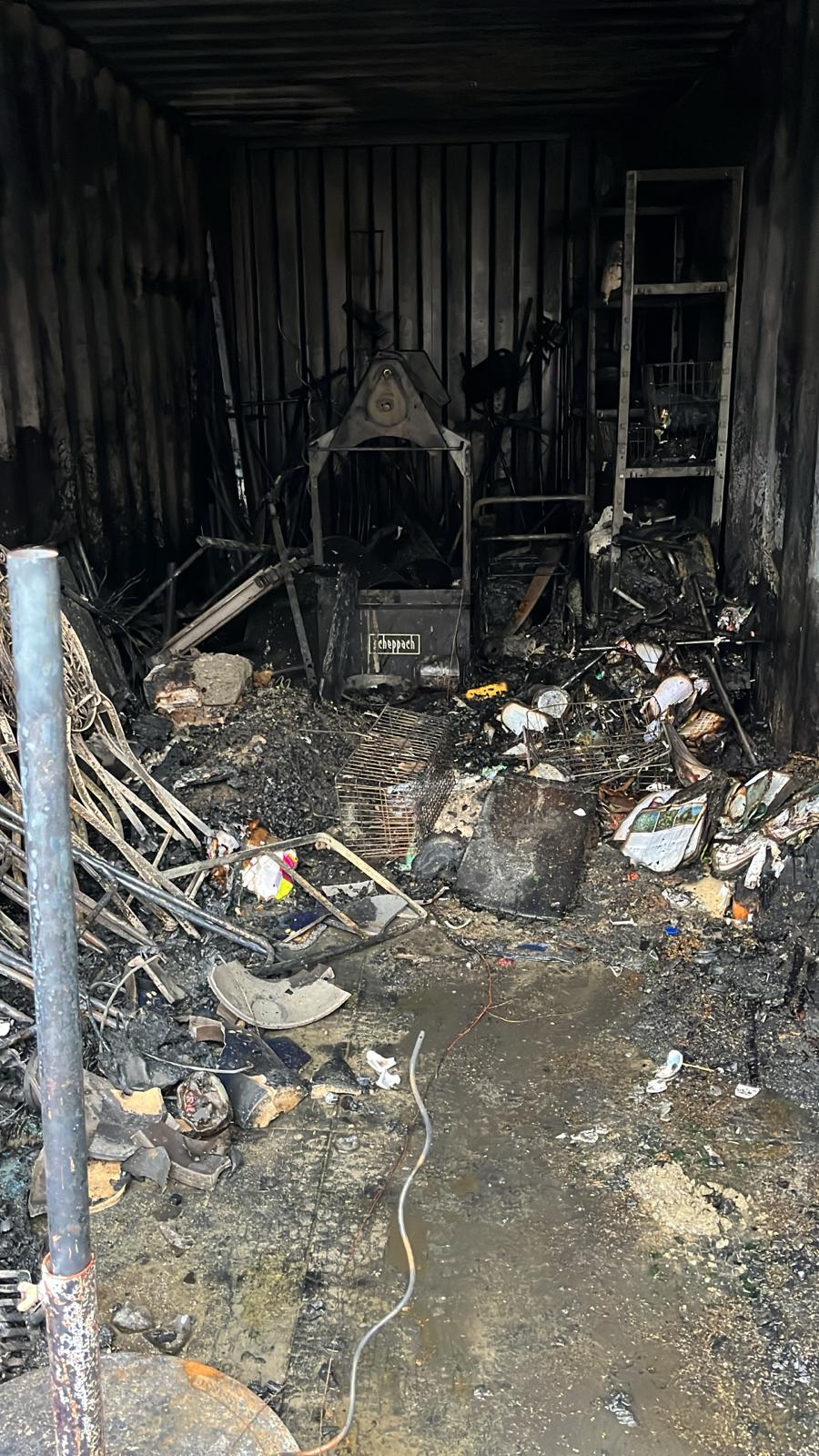 Brandstiftung auf der Laskerwiese – Spendenaktion gestartet